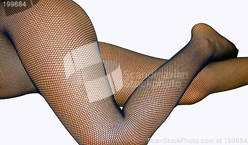 Image of Fishnet Legs