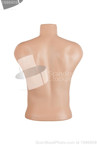 Image of Mannequin or Dummy back