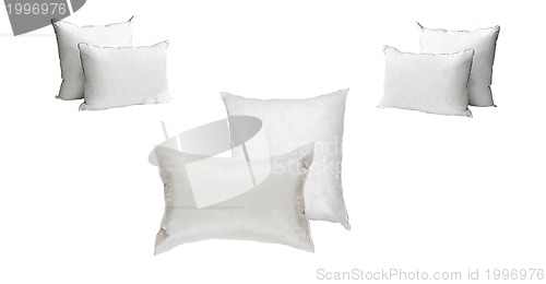 Image of White pillows