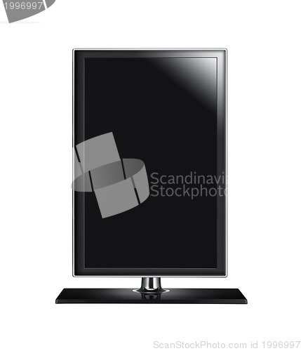 Image of Black graphic computer monitor
