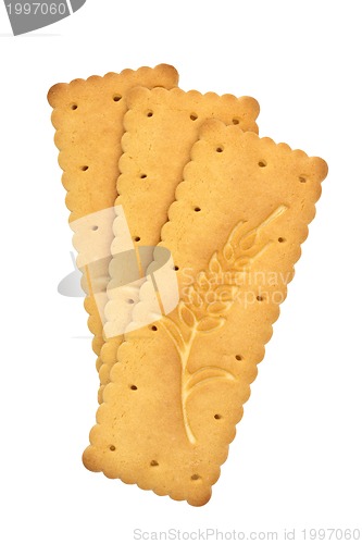 Image of Cookies isolated on a white background