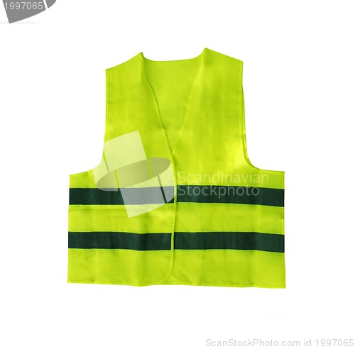 Image of Safety vest isolated