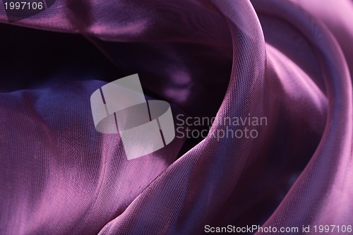 Image of violet silk drape, background