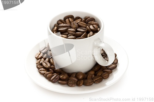 Image of Cup filled with coffee beam's