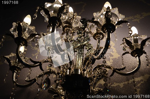 Image of chandelier close up