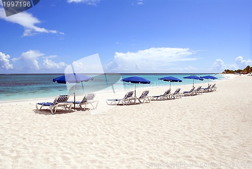 Image of Caribbean beach.