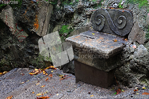 Image of Lone Stone Bench