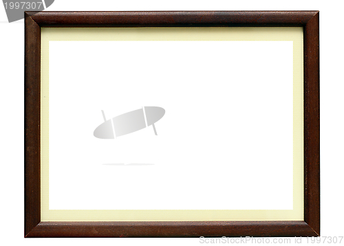 Image of photo frame isolated on white