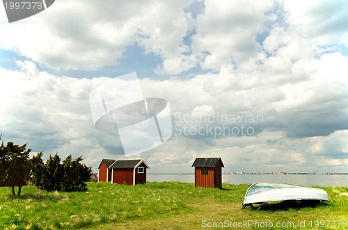 Image of Red cabins