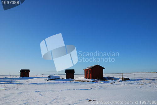 Image of Fishermens old cabins