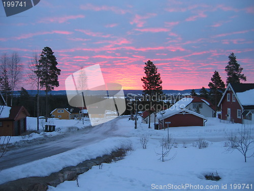 Image of sunrise in Akershus