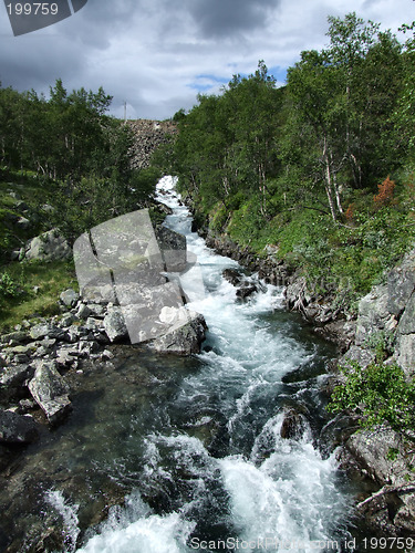 Image of Beautiful mountain stream