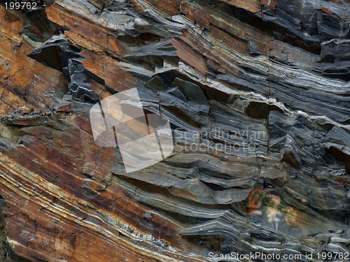 Image of Geological rock layers