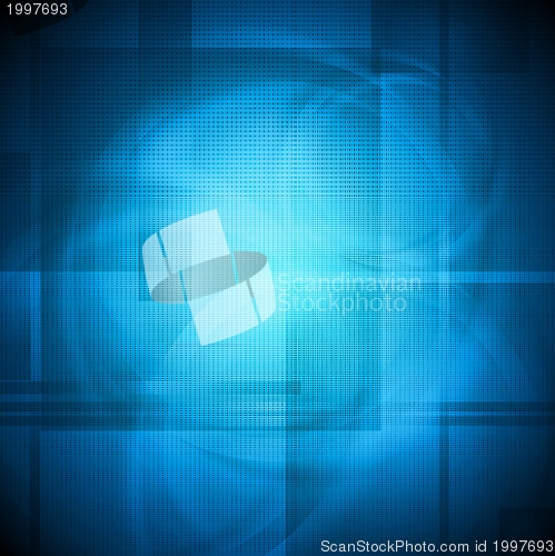 Image of Bright blue design