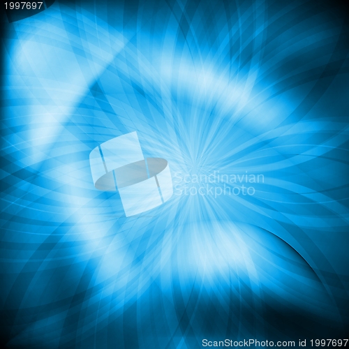 Image of Bright blue design