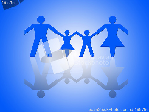 Image of Paper Chain Family