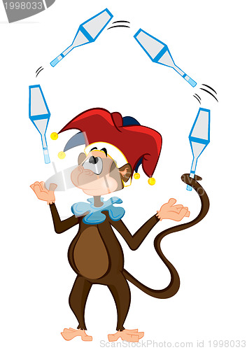 Image of Monkey juggler