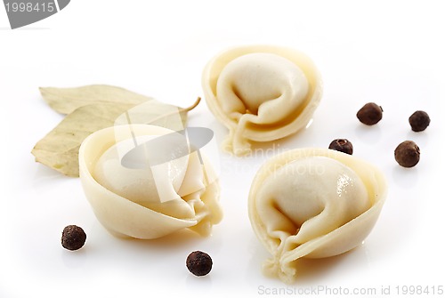 Image of dumplings russian pelmeni