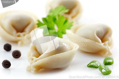 Image of dumplings russian pelmeni