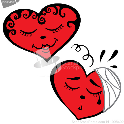 Image of Two hearts