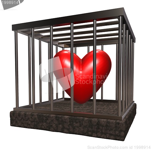 Image of love cage