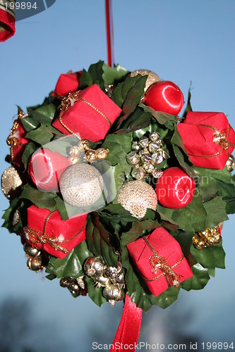 Image of Window decoration for Christmas