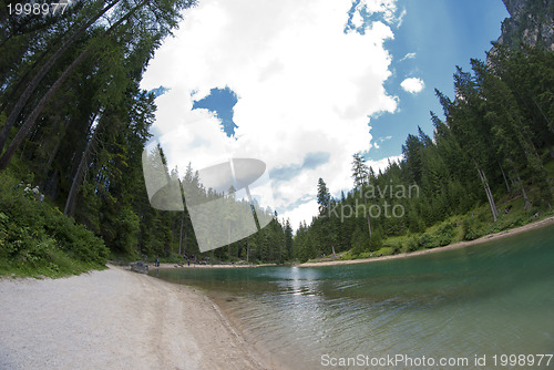 Image of Braies Lake, Italy