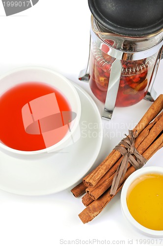 Image of berries tea