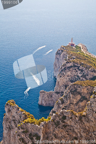 Image of Capri Island panorama