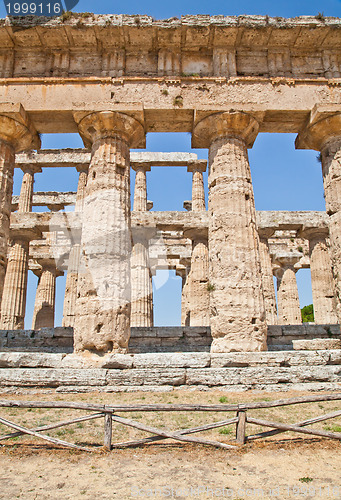 Image of Paestum temple - Italy