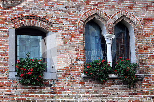 Image of Medieval Castle Windows