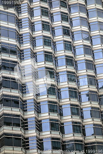 Image of skyscraper windows background 