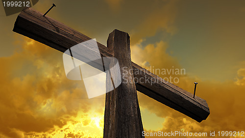 Image of Wooden cross