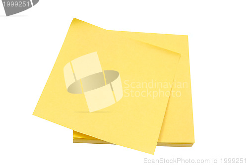Image of Yellow memo paper