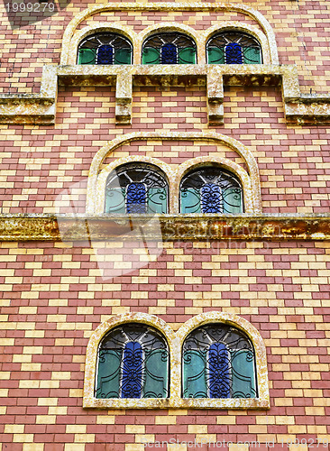 Image of Aged Castle Windows