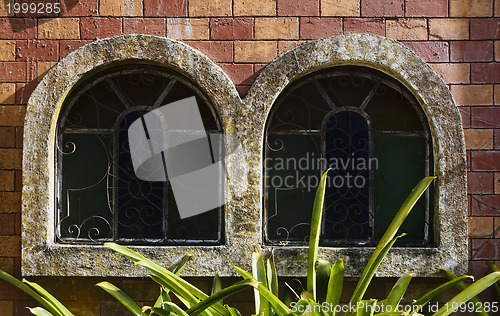 Image of Aged Castle Windows