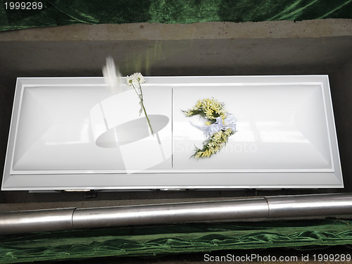 Image of White Coffin