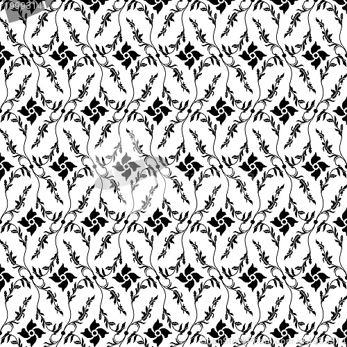 Image of Seamless Floral Pattern
