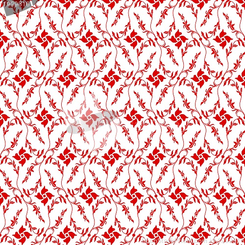 Image of Seamless Floral Pattern