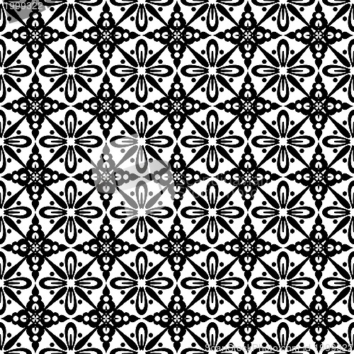 Image of Seamless Floral Pattern