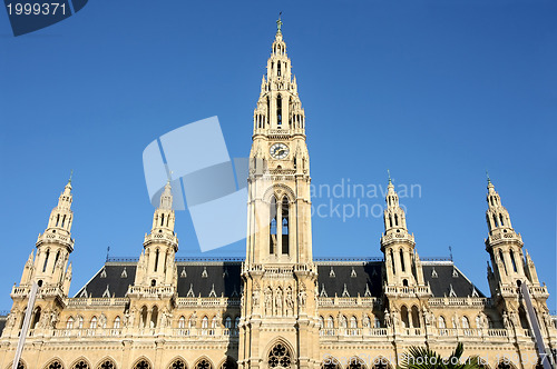 Image of Rathaus in Vienna, Austria