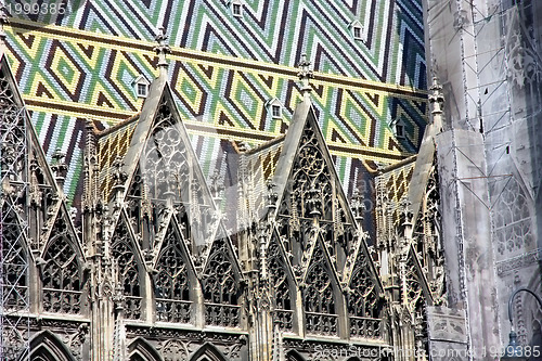 Image of Stephansdom in Vienna, Austria 