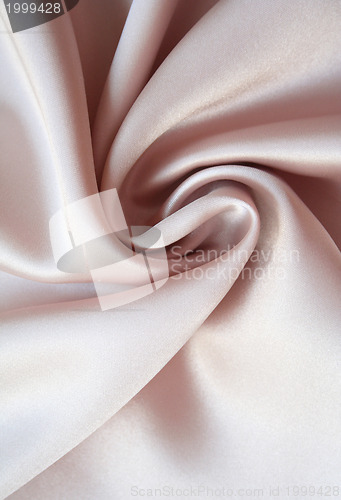 Image of Smooth elegant pink silk as background