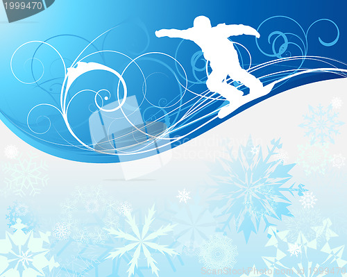 Image of Snowboard background