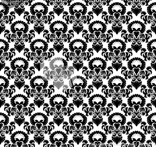 Image of Seamless Damask Pattern