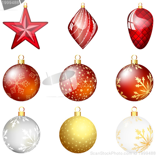 Image of Christmas Ball Set