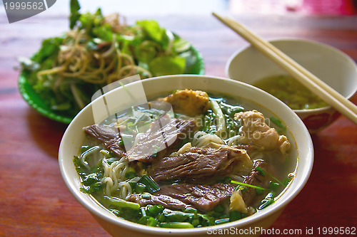 Image of Pho Vietnamese noodle