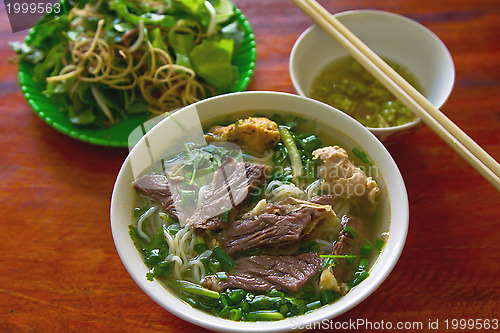 Image of Pho Vietnamese noodle