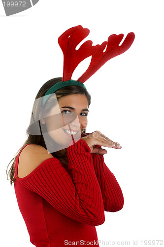 Image of Christmas woman