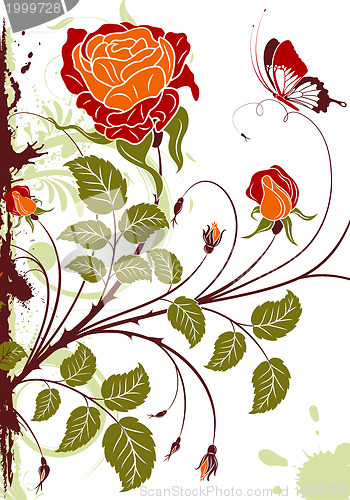 Image of Floral frame